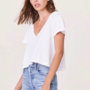 Out from Under White Oversized Top